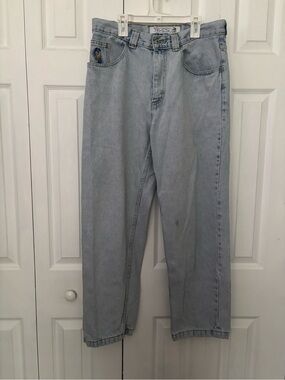 Polar Skate 93 Denim Relaxed Light Blue Men's Jeans
